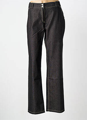 Jeans coupe droite taille normale taille normale noir GELCO femme