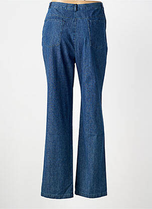 Jeans coupe droite stretch taille normale bleu FEDORA femme