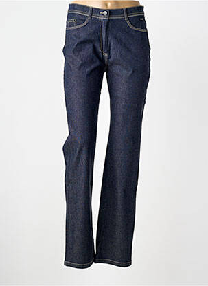 Jeans coupe slim tissage brut taille normale bleu ARMOR LUX femme