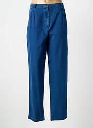 Jeans coupe slim stretch taille normale bleu FEDORA femme