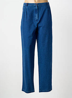 Jeans coupe slim stretch taille normale bleu FEDORA femme