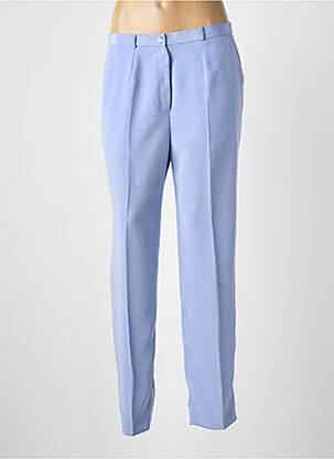 Pantalon slim taille haute taille haute bleu PIER BÉ femme
