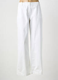 Pantalon flare taille normale taille normale blanc ARMOR LUX femme