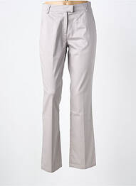 Pantalon flare taille élastique taille basse gris LEWINGER femme