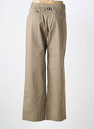 Pantalon droit tissage popeline taille normale marron ARMOR LUX femme