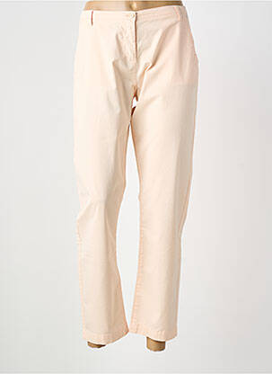 Pantalon chino taille basse taille basse rose ARMOR LUX femme