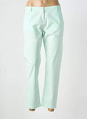Pantalon chino taille basse taille basse vert ARMOR LUX femme