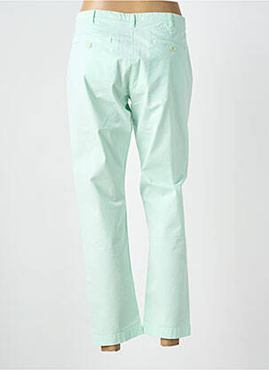 Pantalon chino taille basse taille basse vert ARMOR LUX femme