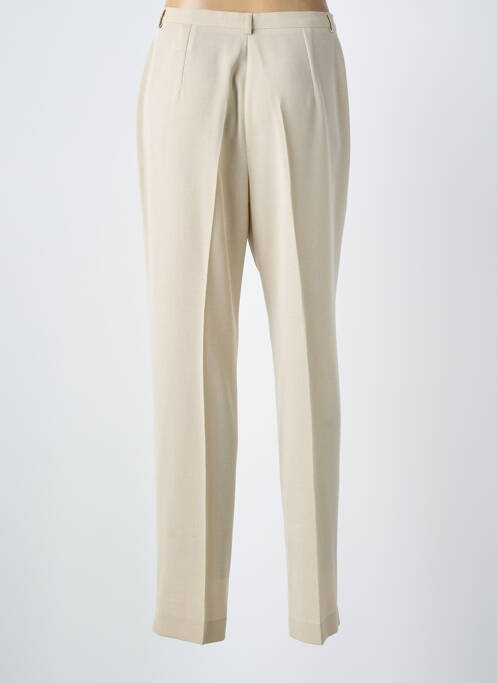 Pantalon slim taille normale taille normale beige FEDORA femme