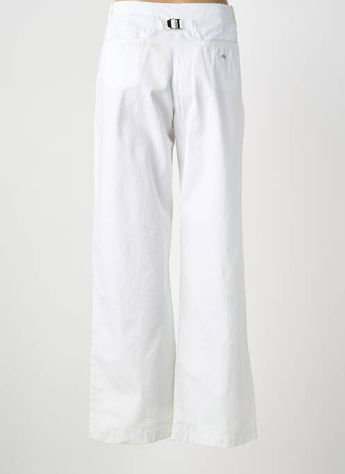 Pantalon flare taille normale taille normale blanc ARMOR LUX femme