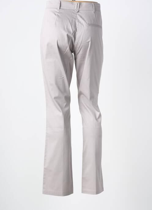 Pantalon flare taille élastique taille basse gris LEWINGER femme