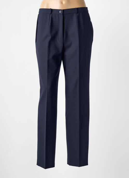 Pantalon slim poches taille haute bleu PIER BÉ femme