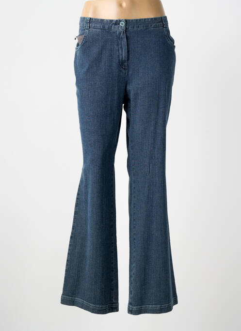 Jeans bootcut bleu CARNET DE BORD femme