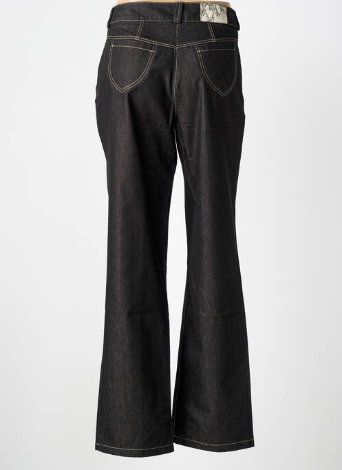 Jeans coupe droite noir GELCO femme