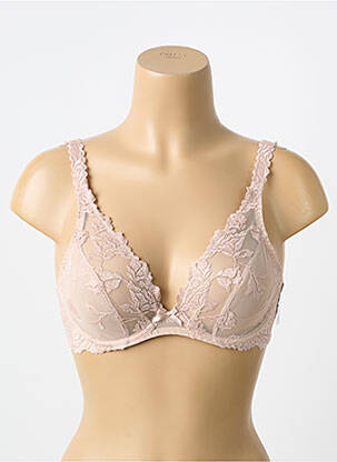Soutien-gorge légère et transparente haut soutien-gorge emboitant rose AUBADE femme