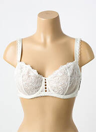 Soutien-gorge légère et transparente haut soutien-gorge emboitant beige AUBABE femme
