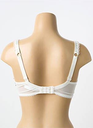 Soutien-gorge légère et transparente haut soutien-gorge emboitant beige AUBABE femme