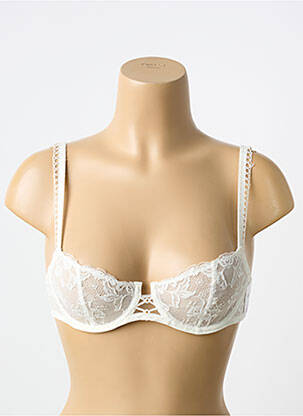 Soutien-gorge légère et transparente haut soutien-gorge moulé beige AUBADE femme