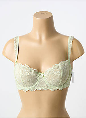 Soutien-gorge bretelle multi position haut soutien-gorge balconnet vert AUBADE femme