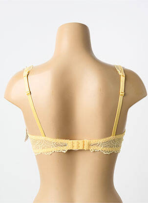 Soutien-gorge bretelle multi position haut soutien-gorge emboitant jaune AUBADE femme