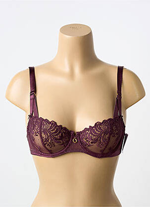 Soutien-gorge bretelle multi position haut soutien-gorge balconnet rouge AUBADE femme