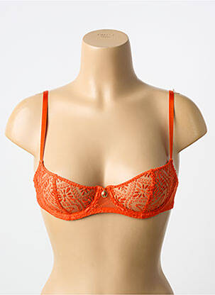 Soutien-gorge haut soutien-gorge balconnet haut soutien-gorge balconnet orange AUBABE femme