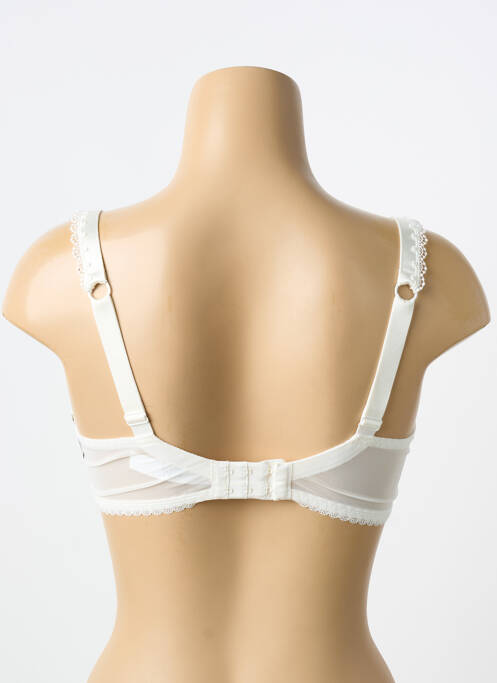 Soutien-gorge légère et transparente haut soutien-gorge emboitant beige AUBABE femme