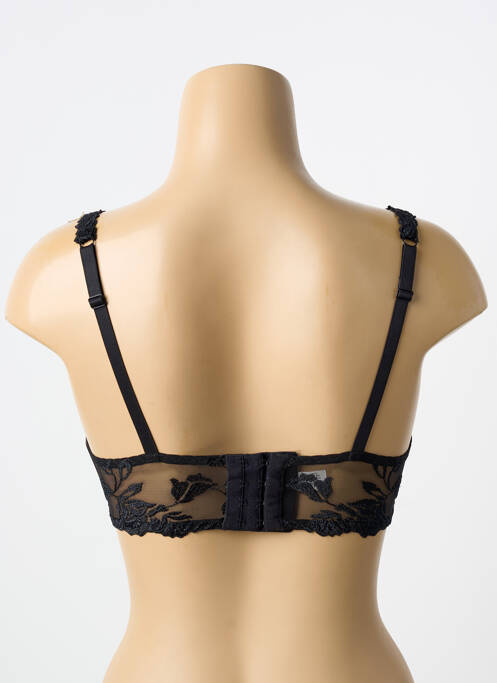 Soutien-gorge légère et transparente haut soutien-gorge emboitant noir AUBADE femme