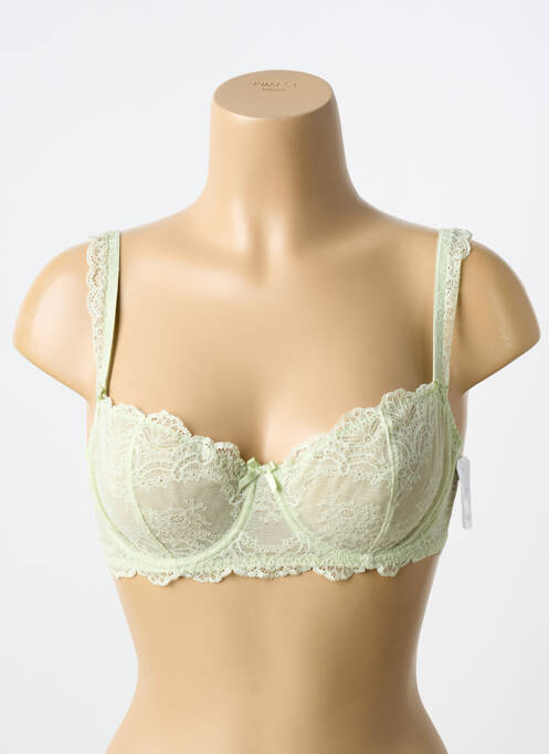 Soutien-gorge bretelle multi position haut soutien-gorge balconnet vert AUBADE femme