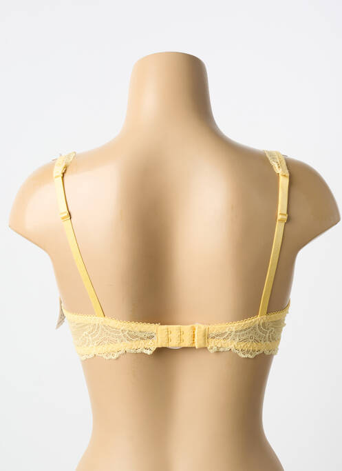 Soutien-gorge bretelle multi position haut soutien-gorge emboitant jaune AUBADE femme