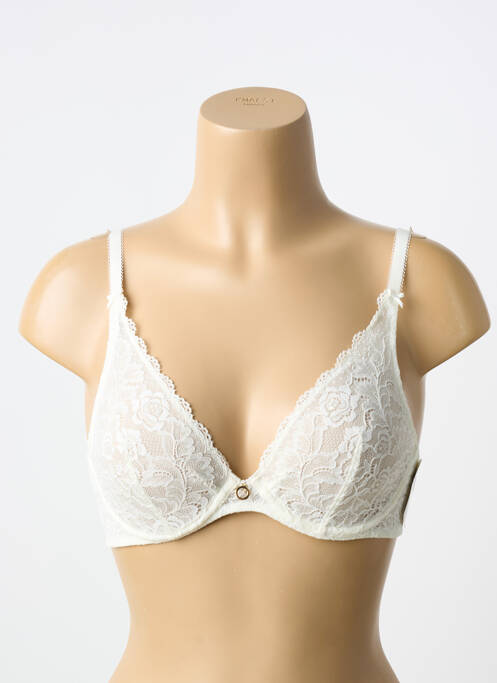 Soutien-gorge bretelle multi position haut soutien-gorge emboitant beige AUBABE femme