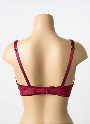 Soutien-gorge légère et transparente haut soutien-gorge emboitant rouge AUBADE femme