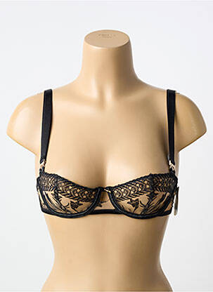 Soutien-gorge bretelle multi position haut soutien-gorge balconnet noir AUBADE femme