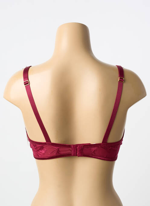 Soutien-gorge légère et transparente haut soutien-gorge emboitant rouge AUBADE femme