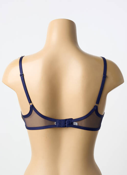 Soutien-gorge bretelle multi position haut soutien-gorge emboitant bleu AUBADE femme