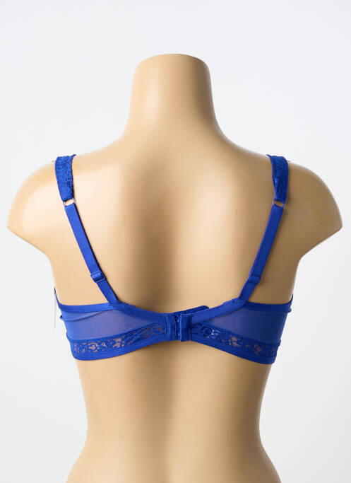 Soutien-gorge légère et transparente haut soutien-gorge emboitant bleu AUBADE femme
