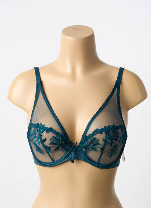 Soutien-gorge légère et transparente haut soutien-gorge emboitant vert AUBADE femme
