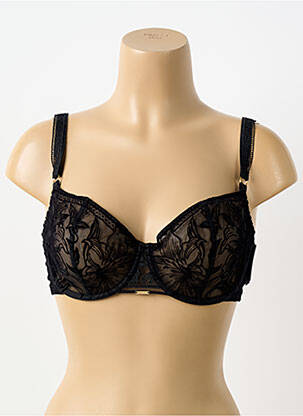 Soutien-gorge légère et transparente haut soutien-gorge emboitant noir AUBADE femme