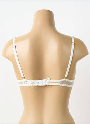 Soutien-gorge effet matière satinée haut soutien-gorge balconnet beige AUBADE femme