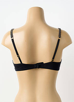 Soutien-gorge effet matière satinée haut soutien-gorge balconnet noir AUBADE femme
