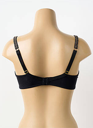 Soutien-gorge effet matière satinée haut soutien-gorge balconnet noir AUBADE femme