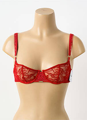 Soutien-gorge haut soutien-gorge balconnet haut soutien-gorge balconnet rouge AUBADE femme