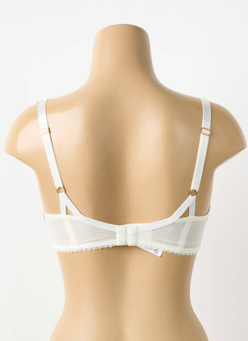 Soutien-gorge légère et transparente haut soutien-gorge emboitant beige AUBADE femme