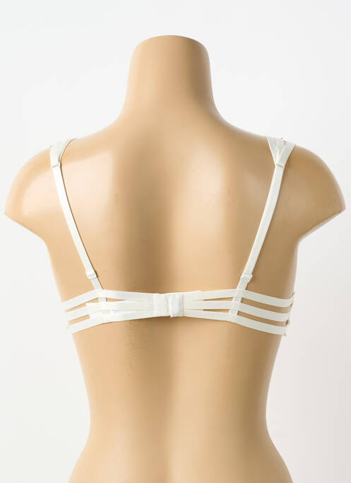 Soutien-gorge effet matière satinée haut soutien-gorge balconnet beige AUBADE femme