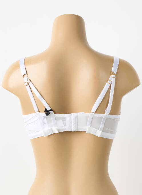 Soutien-gorge sans armature haut soutien-gorge emboitant blanc VIKTOR & ROLF X AUBADE femme