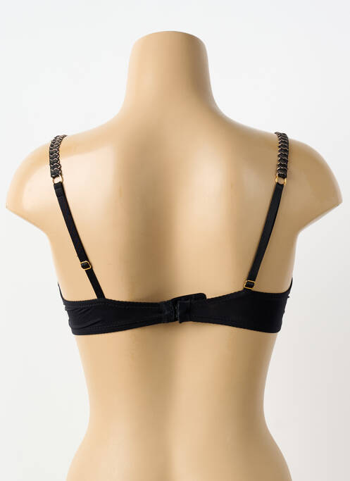 Soutien-gorge effet matière satinée haut soutien-gorge balconnet noir AUBADE femme