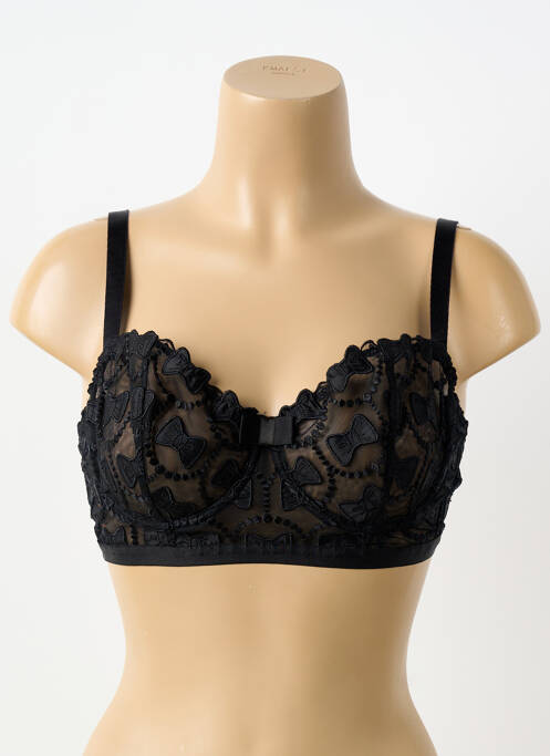 Soutien-gorge légère et transparente haut soutien-gorge emboitant noir VIKTOR & ROLF X AUBADE femme