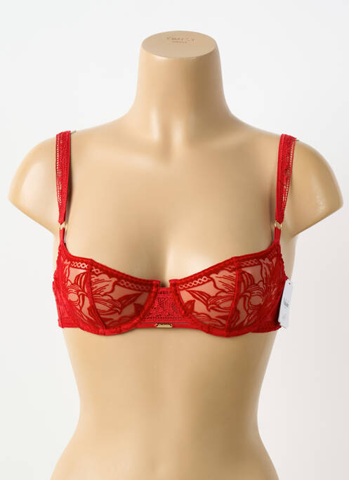 Soutien-gorge haut soutien-gorge balconnet haut soutien-gorge balconnet rouge AUBADE femme