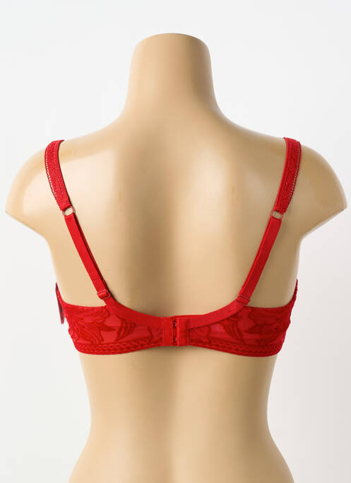 Soutien-gorge légère et transparente haut soutien-gorge emboitant rouge AUBADE femme