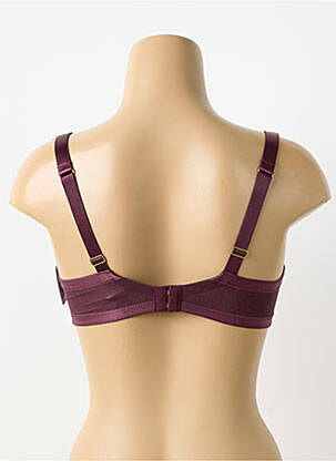 Soutien-gorge légère et transparente haut soutien-gorge emboitant rouge AUBADE femme